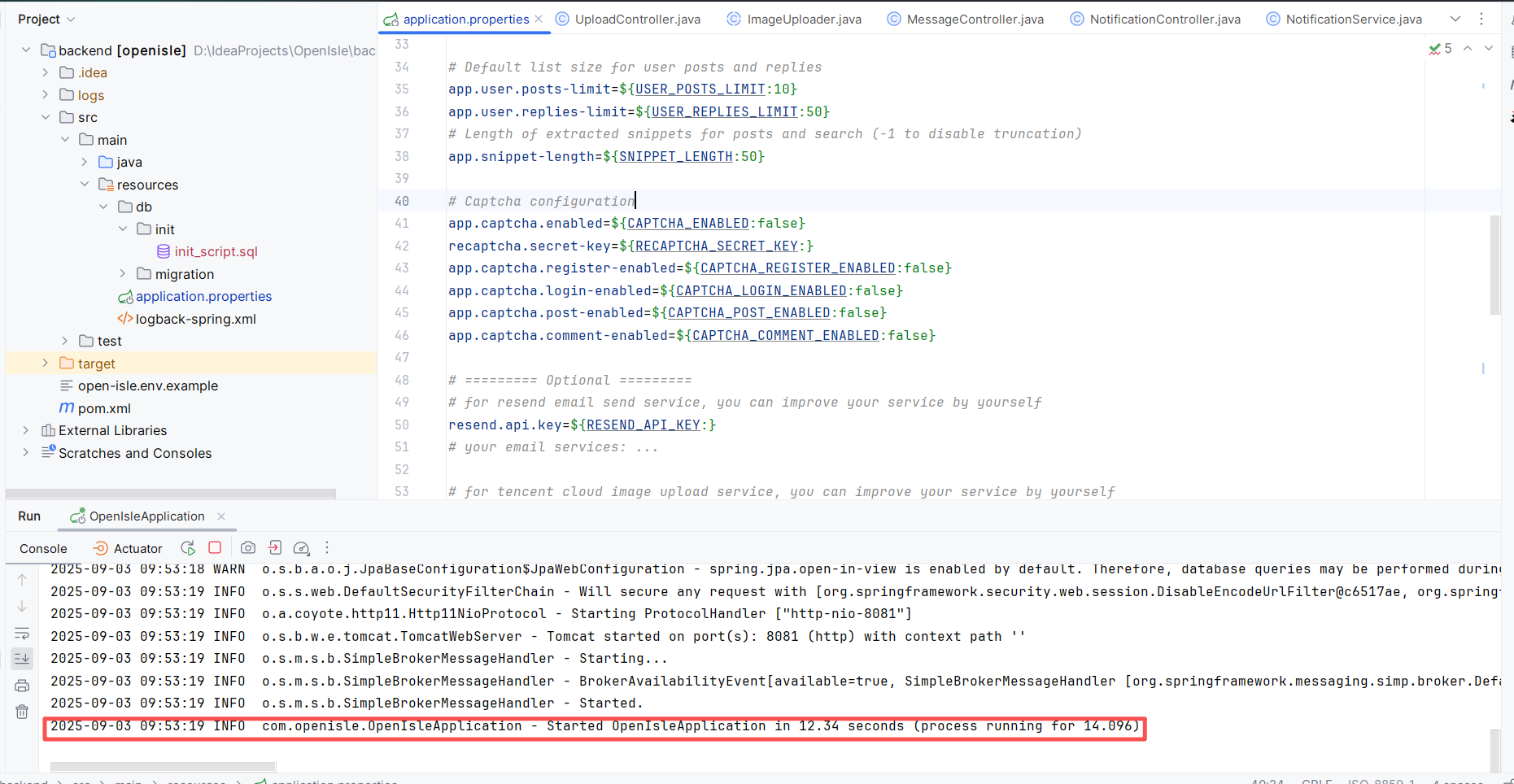 运行画面