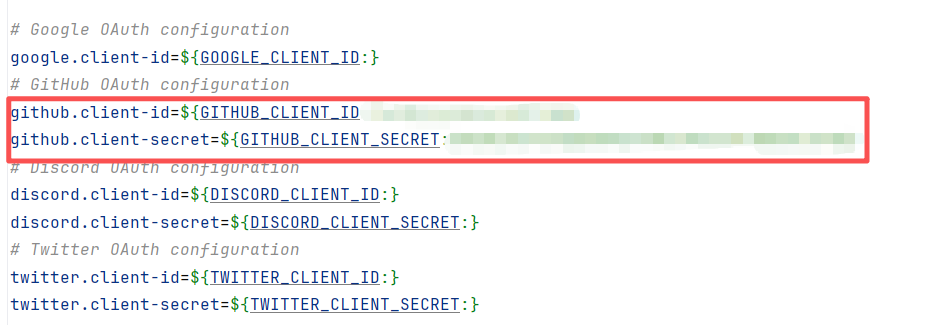 后端配置